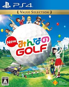 【PS4】New みんなのGOLF Value Selection(中古 未使用品) (shin