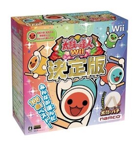 【中古 良品】 太鼓の達人Wii 決定版(太鼓とバチ同梱版) (shin