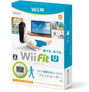 【中古 良品】 Wii Fit U フィットメーター (ミドリ) セット (shin