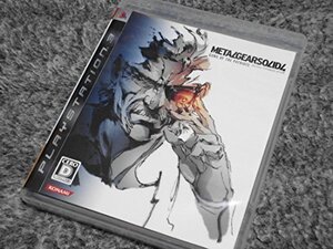 PS3用ゲームソフト メタルギアソリッド4 ガンズ・オブ・ザ・パトリオット ソフト単品(中古品) (shin