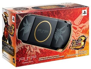 PSP「プレイステーション・ポータブル」 モンスターハンターポータブル 3rd ハンターズモデル (PSP-3000MHB) 【メーカー (shin