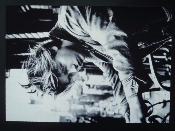 A4 額付き ポスター リバーフェニックス River Phoenix ニューヨーク Hotel Chelsea