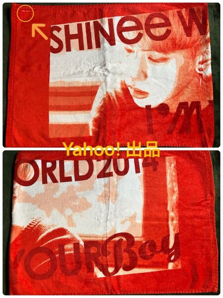SHINee WORLD I'M YOUR BOY 2014 JAPAN スポーツ タオル ジョンヒョン