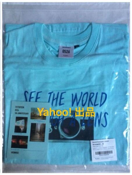 SEVENTEEN SVT 5TH ANNIVERSARY Tシャツ Mサイズ フォトカード ウォヌ