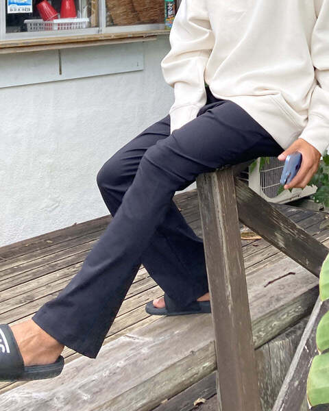【SALE】★送料無料★2025春夏 新品【BILLABONG/ビラボン】【A/DIV.】 SURFTREK PLUS PANT ロングパンツ BLK メンズM BF011703
