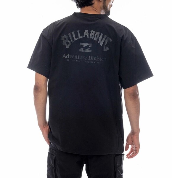★送料無料★2025春夏 新品【BILLABONG/ビラボン】【A/DIV.】 UTILITY TEEシャツ BLK メンズM BF011866