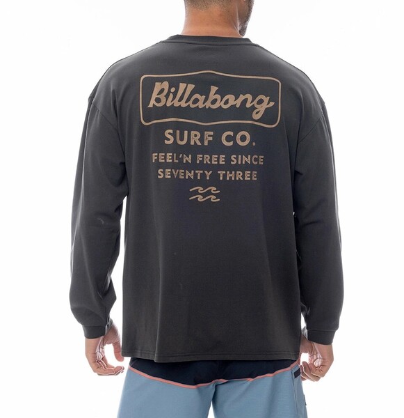 ★送料無料★2025春夏 新品【BILLABONG/ビラボン】SOFTTY LS TEE 長袖サーフTシャツ【WIDE FIT】 RAV メンズL BF011862