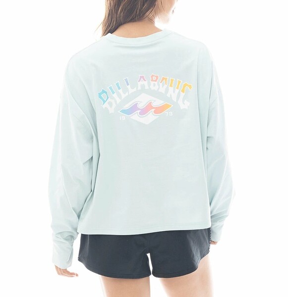 ★送料無料★2025春夏 新品【BILLABONG/ビラボン】【水陸両用】MORFY SUNSET ARCH LS TEE RASH 長袖ラッシュガード MNT M BF013857