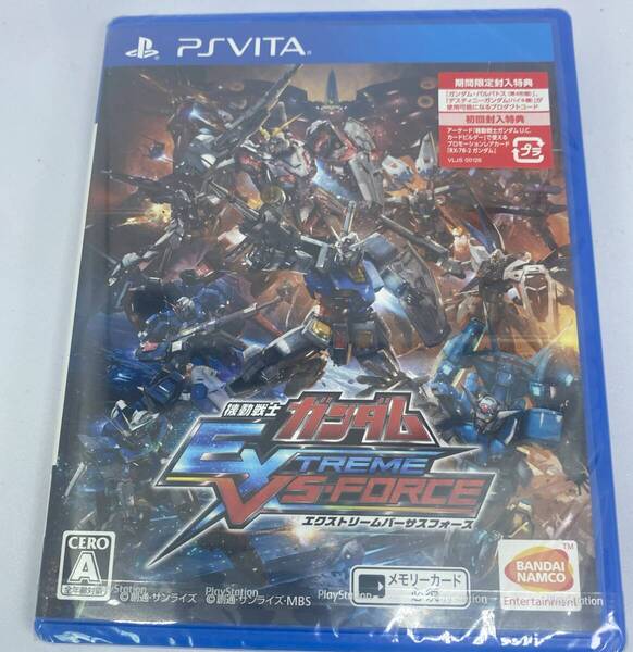 機動戦士ガンダム EXTREME VS-FORCE PS Vita 新品