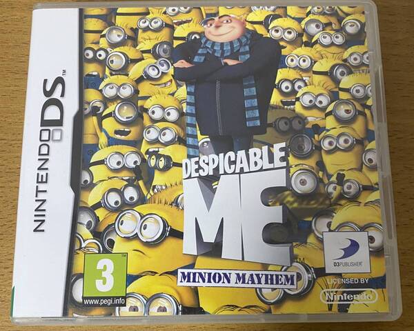 ★海外版・欧州版★NDS★ Despicable Me DS ミニオン 説無 中古