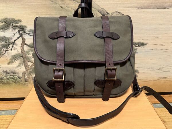 FILSON MEDIUM RUGGED TWILL FIELD BAG OTTER GREEN 米国製 フィルソン ミディアム ラギッドツイル フィールド バッグ オッターグリーン