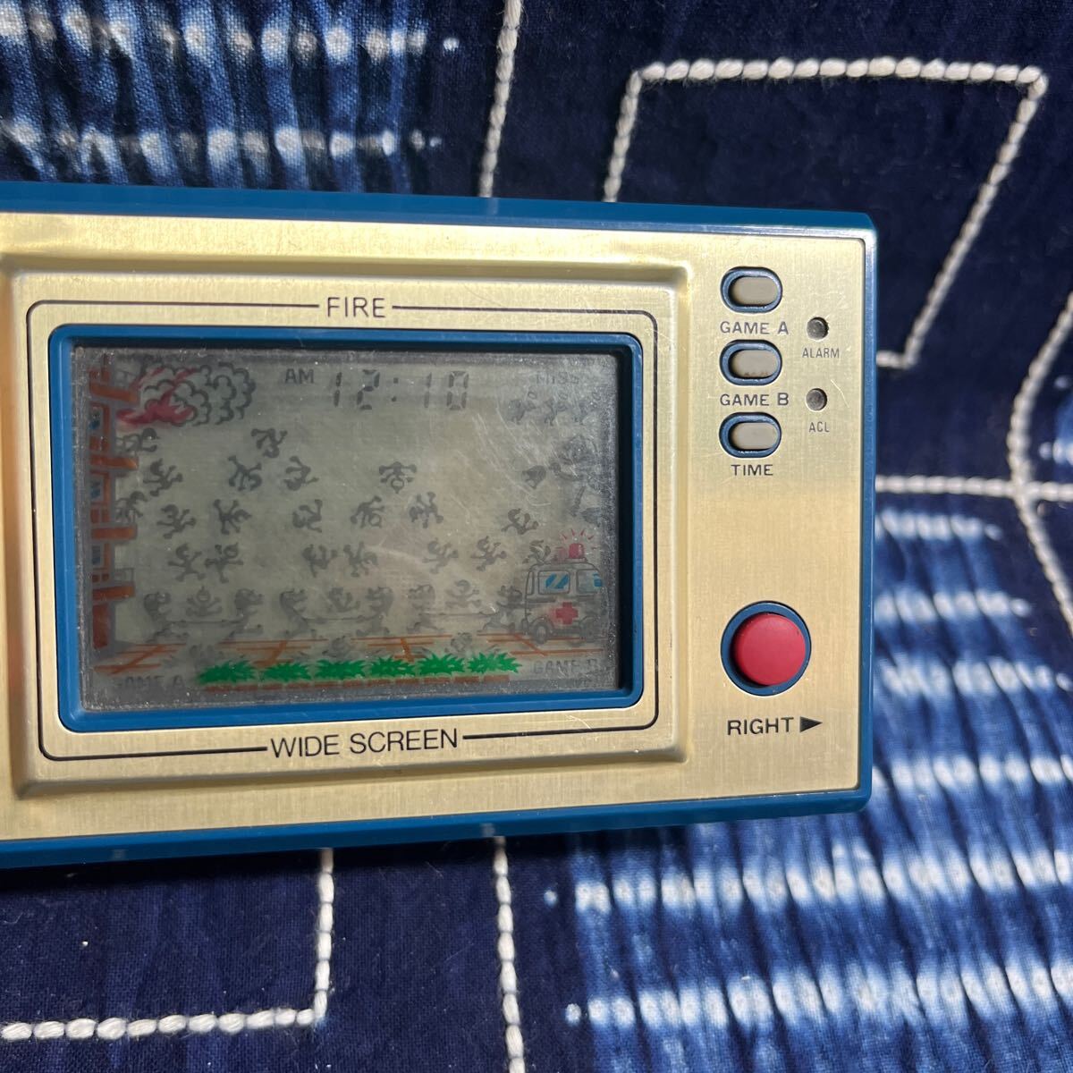 希少！】任天堂 ゲームウォッチ ファイア FR-27 WIDE SCREEN