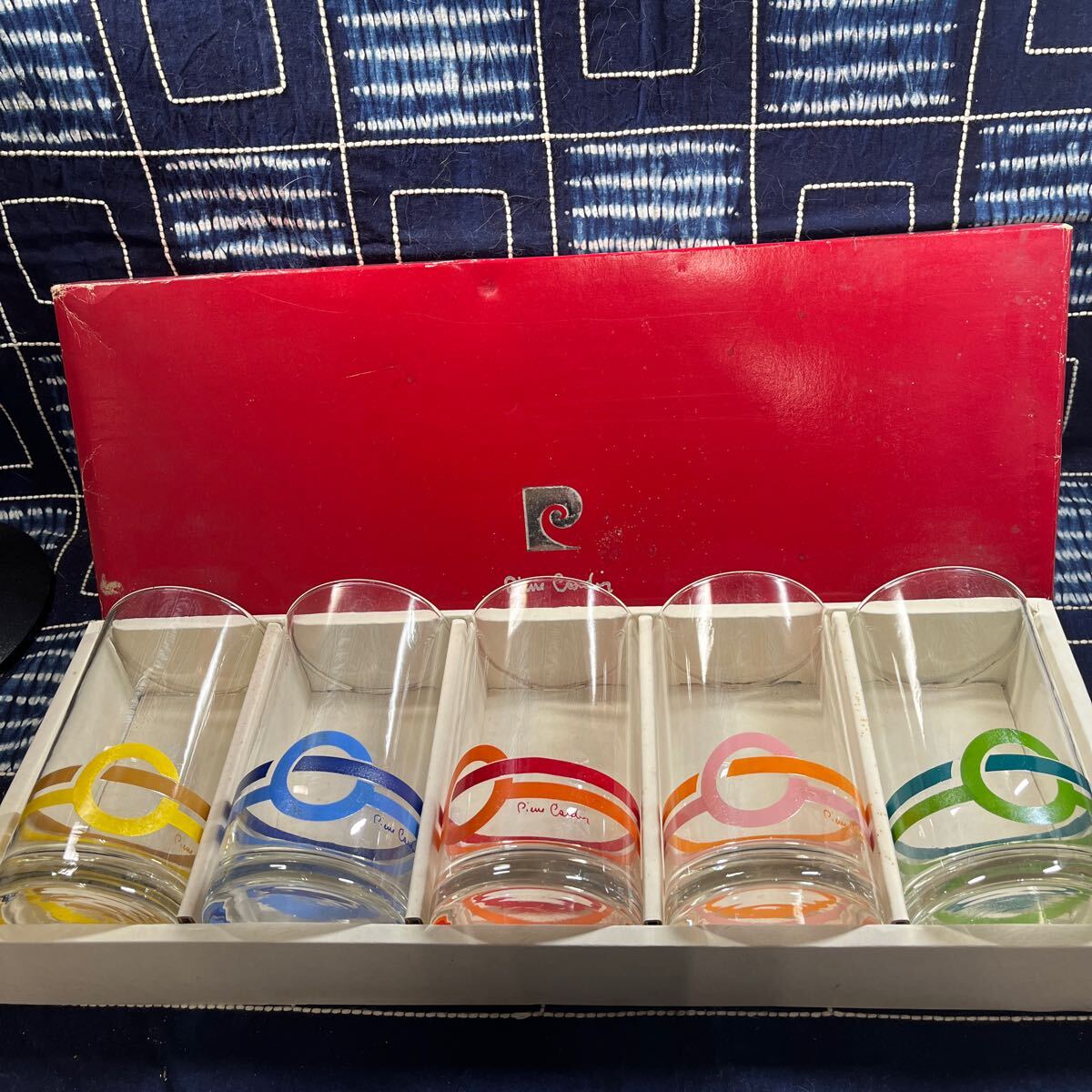 モーゼル Moser 金彩グラス 6客セット 14.8cm