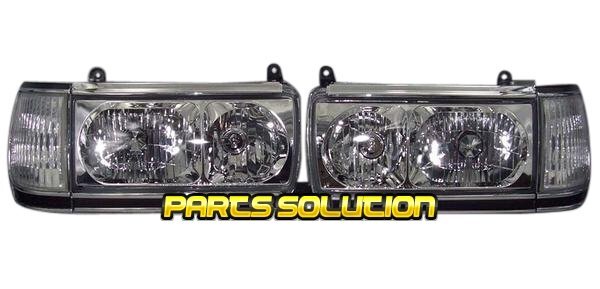 depo製 ランクル80 クリスタルヘッドライト ガラス hdj81 左右 depo製 ランクル80 クリスタルヘッドライト ガラス hdj81 左右