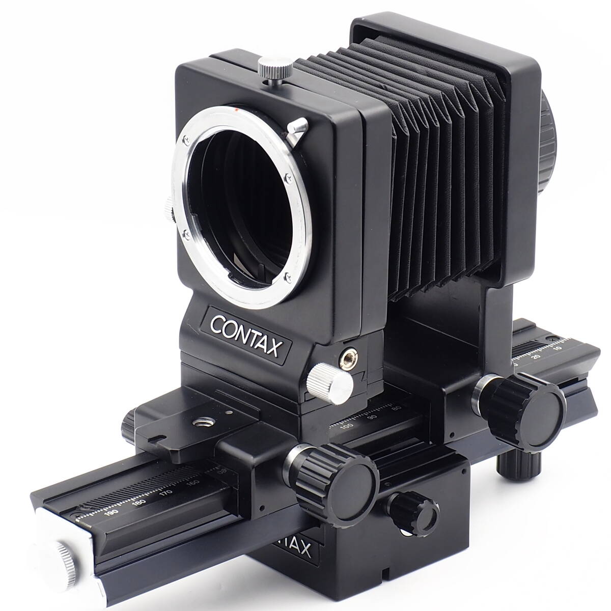美品　CONTAX 　オートベローズシステム　黒 Yahoo!オークション -「contax ベローズ」の落札相場・落札価格