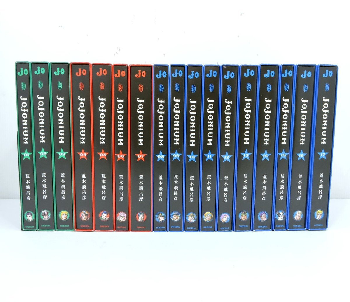 ジョジョニウム 初版 全巻 美品 帯付