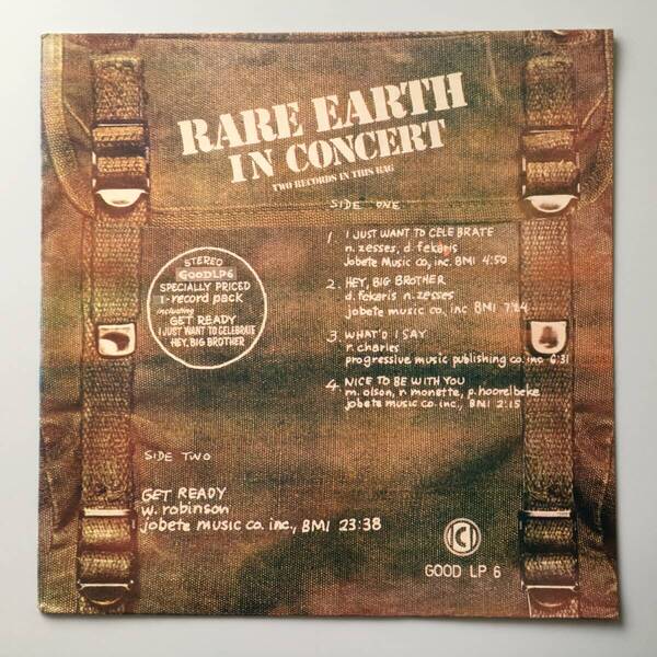 TAIWAN RARE EARTH RARE EARTH IN CONCERT 台湾盤