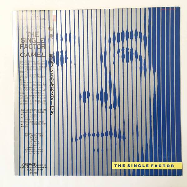 PROMO CAMEL THE SINGLE FACTOR 未使用ポスター