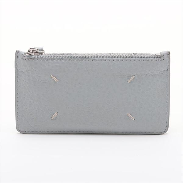 Maison Margiela ライトグレー フラグメントケース マルジェラ 箱 4ステッチ レザー fragment case stitch gray leather