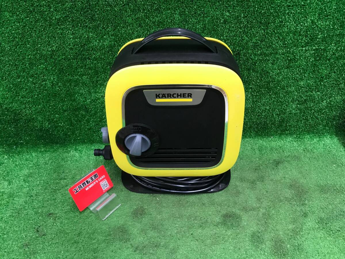 中古(B)] ケルヒャー K MINI 高圧洗浄機 水道ホース付き [良い