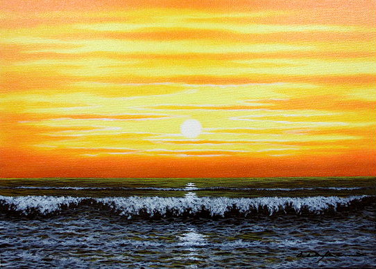2025年最新】Yahoo!オークション -油絵 風景画 海(油彩)の中古品