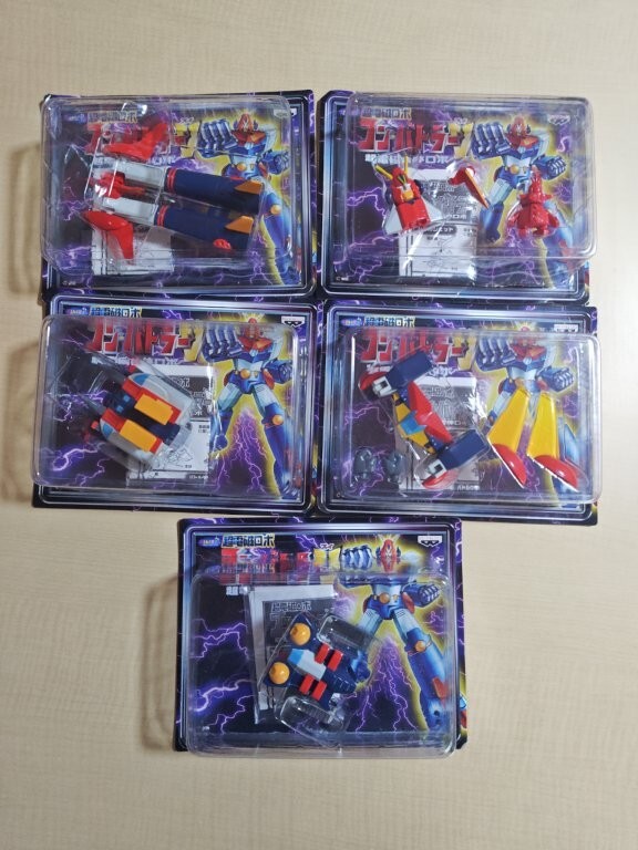 アクションフィギュアコレクション コンバトラーV 全5種セット