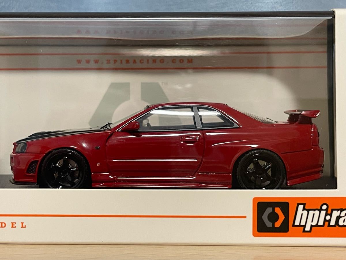 日産 トミーカイラR R34 レッド