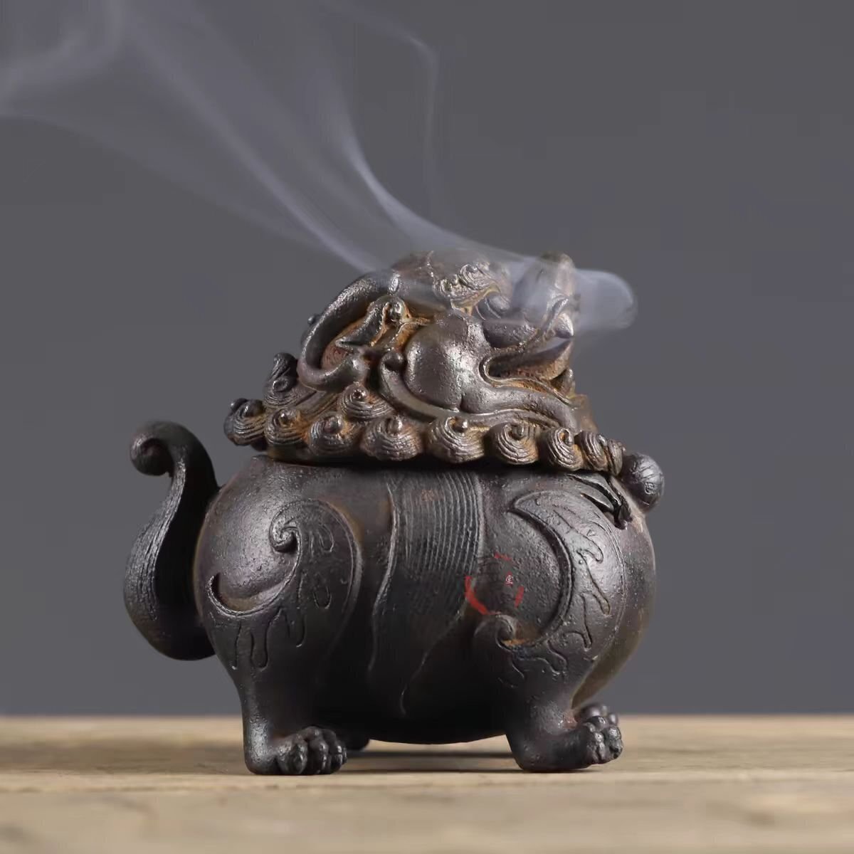 2025年最新】Yahoo!オークション -香炉 獅子の中古品・新品・未