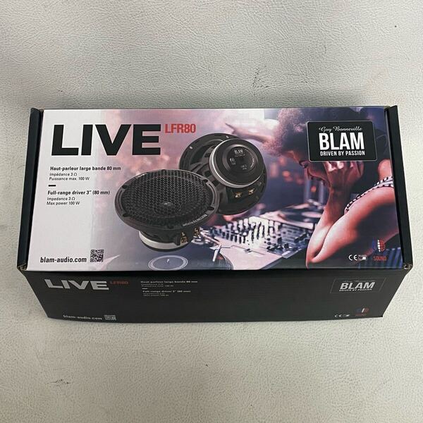 BLAM LFR80 80mm 3インチ フルレンジスピーカー 3way等に