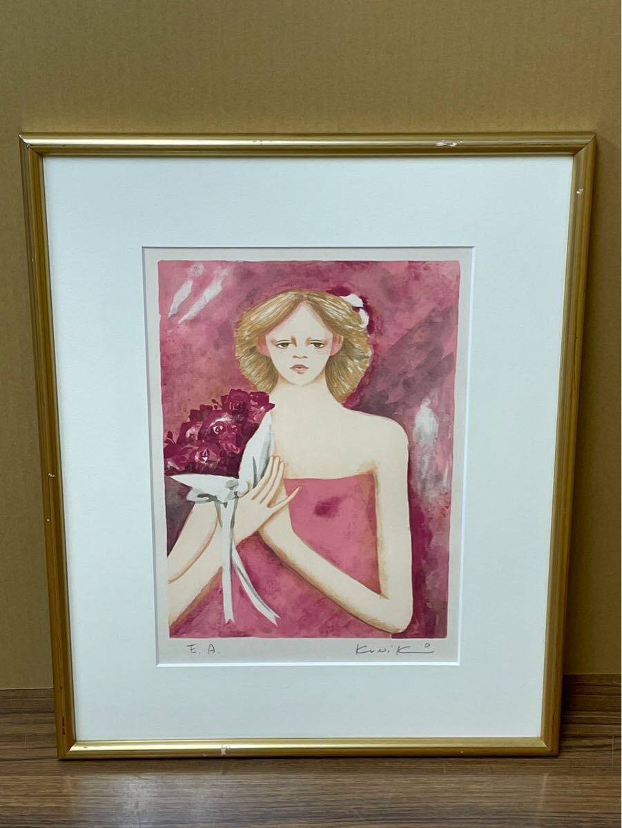 2025年最新】Yahoo!オークション -絵画 人物画 松任谷國子の中古