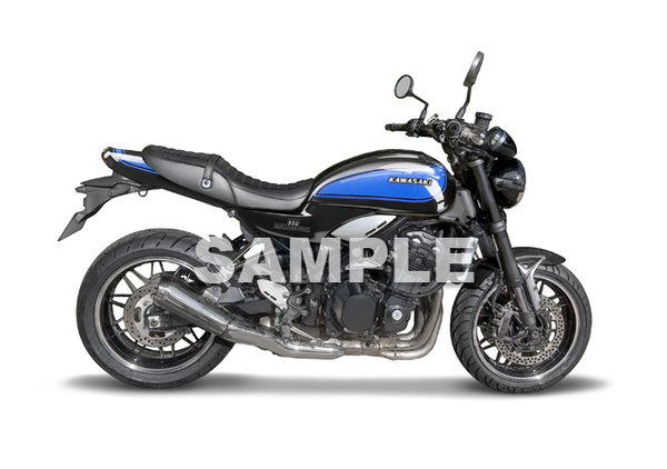 即決送料無料 カワサキ Z900RS ディアブロブラック・イエローボール・エボニー他 バイクグラフィック 額付きインテリア雑貨 Kawasaki