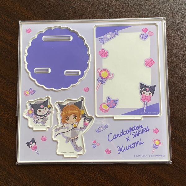 新品 カードキャプターさくら サンリオ コラボ Webくじ くじ マルチスタンド アクリルスタンド クロミ アクスタ 日本限定 Sanrio