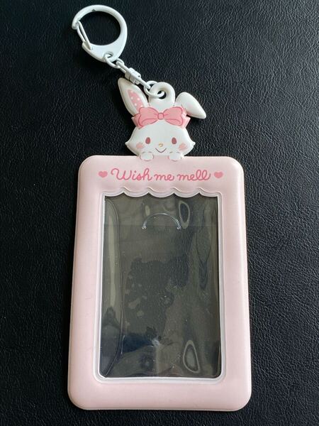 ウィシュミーメル チェキ用ホルダー キーホルダー サンリオ Sanrio グッズ チェキ ケース