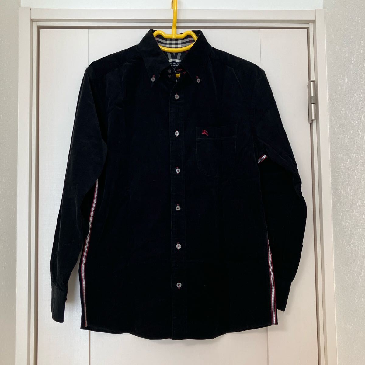 Burberryブラックレーベル　コーデュロイシャツ　長袖　サイズ3メンズ　I2 楽天市場】BURBERRY BLACK LABEL バーバリーブラックレーベル