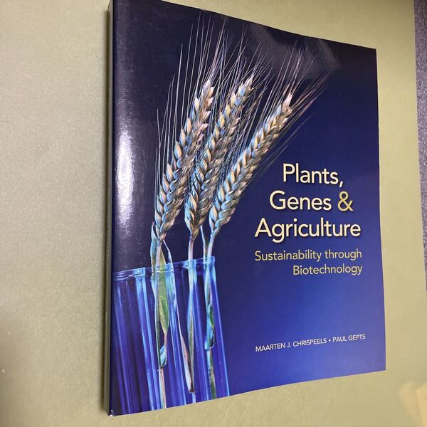 ◎バイオテクノロジーの英語本 Plants, Genes, and Agriculture: Sustainability through Biotechnology