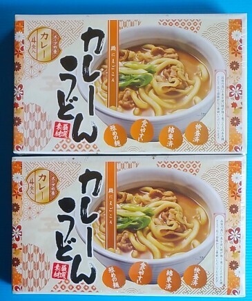 送料無料】 カレーうどん スープ入り 2ケース ギフト 贈答品 賞味期限2026年6月