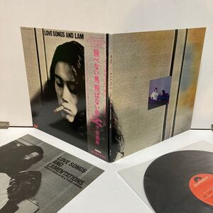 帯付LP 下田逸郎 飛べない鳥、飛ばない鳥 Love Songs And Lamentations 和モノ