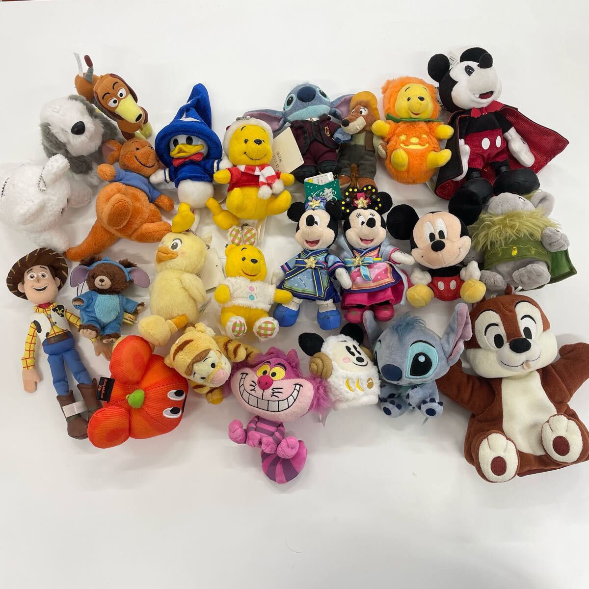 くまのプーさん　東京ディズニーランド　ぬいぐるみ　マスコット　6点セット くまのプーさん ミニマスコット ぬいぐるみ ハートランド 6個