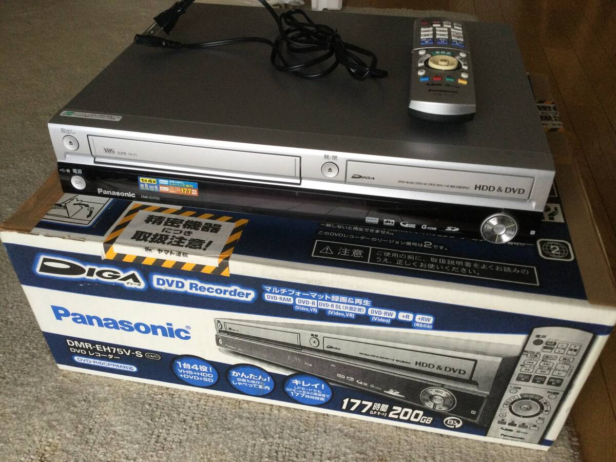 概要 DVDレコーダー（VHSビデオ一体型） DMR-ES30V | ブルーレイ