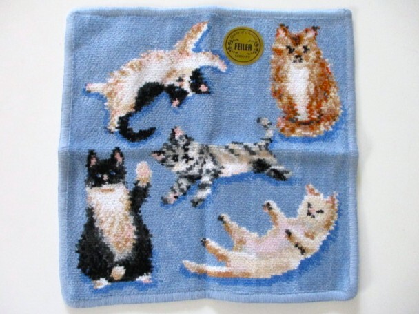 【新品未使用】FEILER 猫柄 タオルハンカチ 2枚セット 楽天市場】フェイラー FEILER ハンカチ ハンドタオル Cats