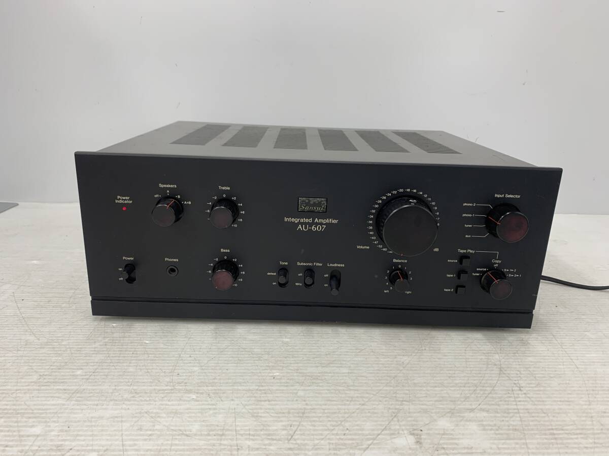 Yahoo!オークション -「sansui au-607」(アンプ) (オーディオ Yahoo!オークション -「sansui au-607」(アンプ) (オーディオ