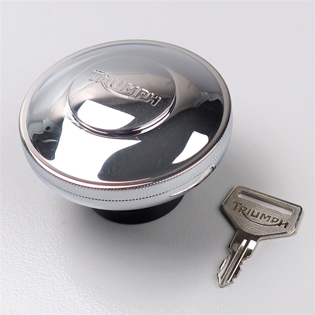 ☆美品！トライアンフ Triumph タンクキャップ 鍵付き