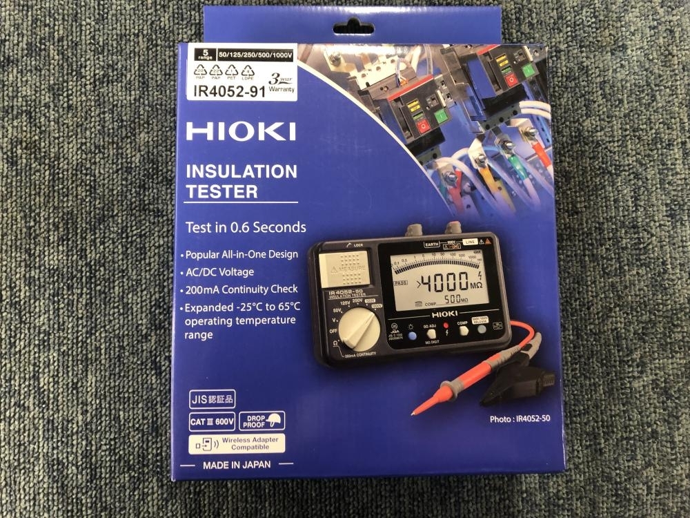 Yahoo!オークション -「hioki ir4052」(測定器) (工具、DIY用品 Yahoo!オークション -「hioki ir4052」(測定器) (工具、DIY用品