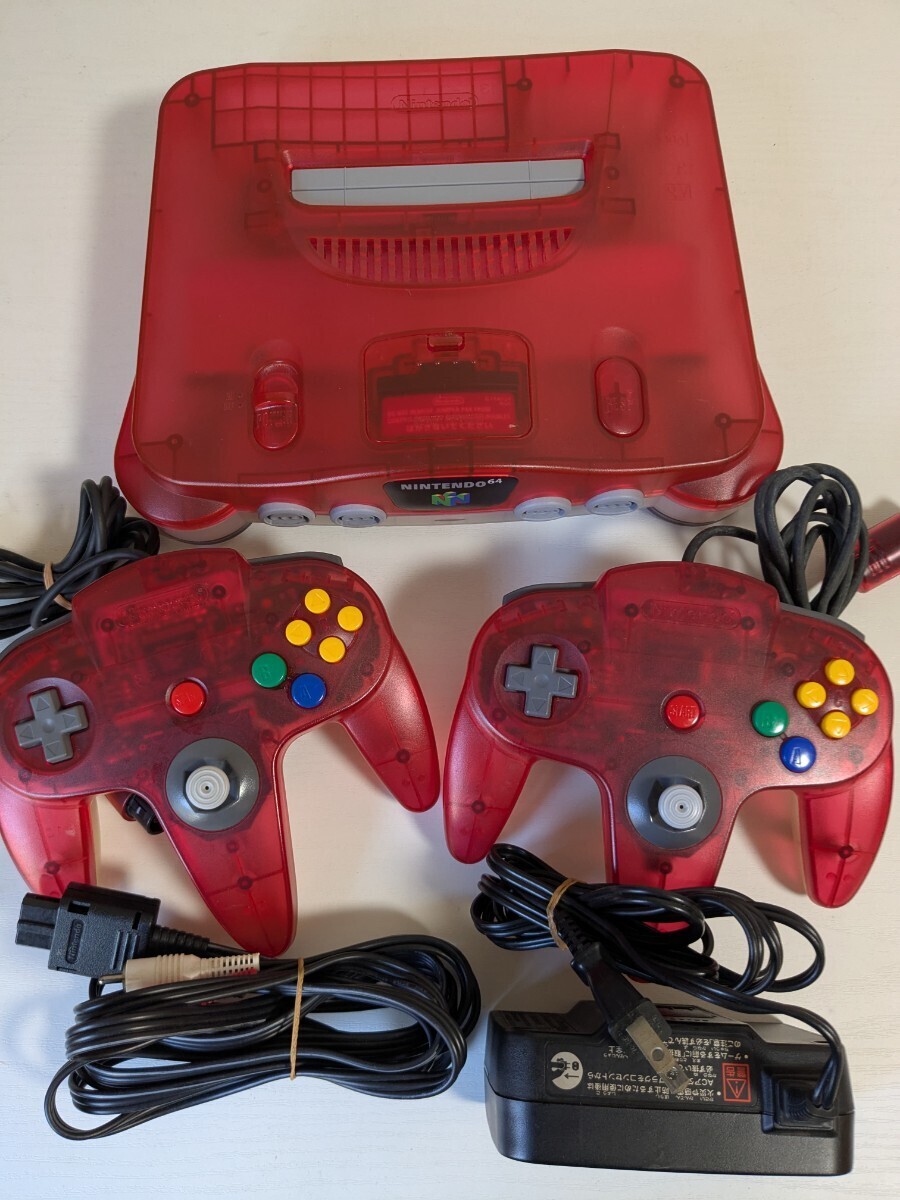 Yahoo!オークション -「nintendo 64 クリアレッド」の落札相場 Yahoo!オークション -「nintendo 64 クリアレッド」の落札相場