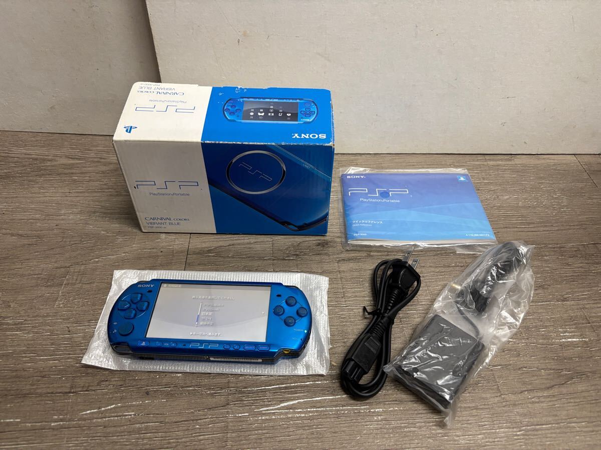 Yahoo!オークション -「psp-3000バイブラントブルー」の落札相場