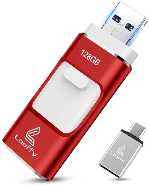 128GB/4in1usbメモリーフラッシュドライブAndroid PC IOS