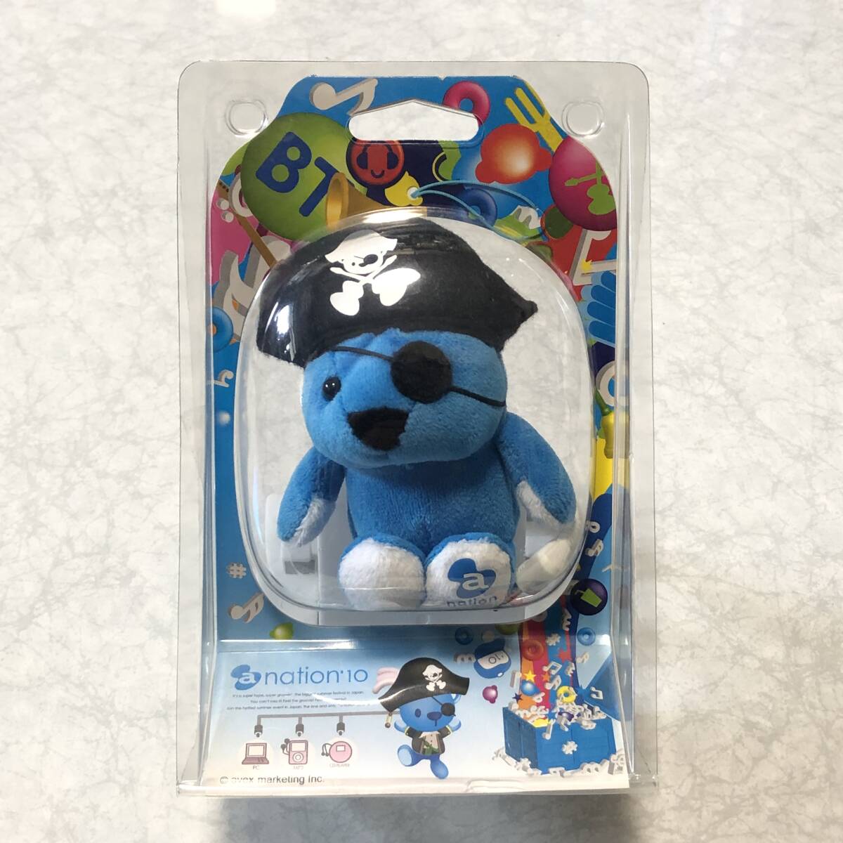 レア新同】a-nation 2006 クマ型スピーカーぬいぐるみ