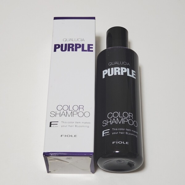 QUALUCIA クオルシア カラーシャンプー パープル(シャンプー・染毛料) 250ml 未使用品