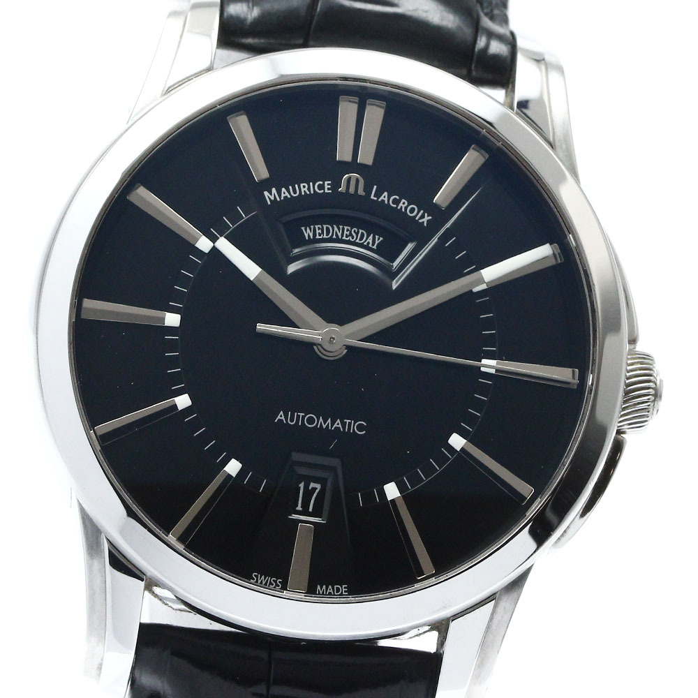 モーリスラクロア MAURICELACROIX メンズ デイデイト 自動巻き時計 モーリスラクロア MAURICELACROIX メンズ デイデイト 自動巻き