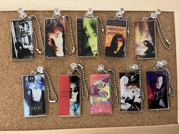 T-BOLAN ジャケットデザインアクリルキーホルダー10個セット*アクキー
